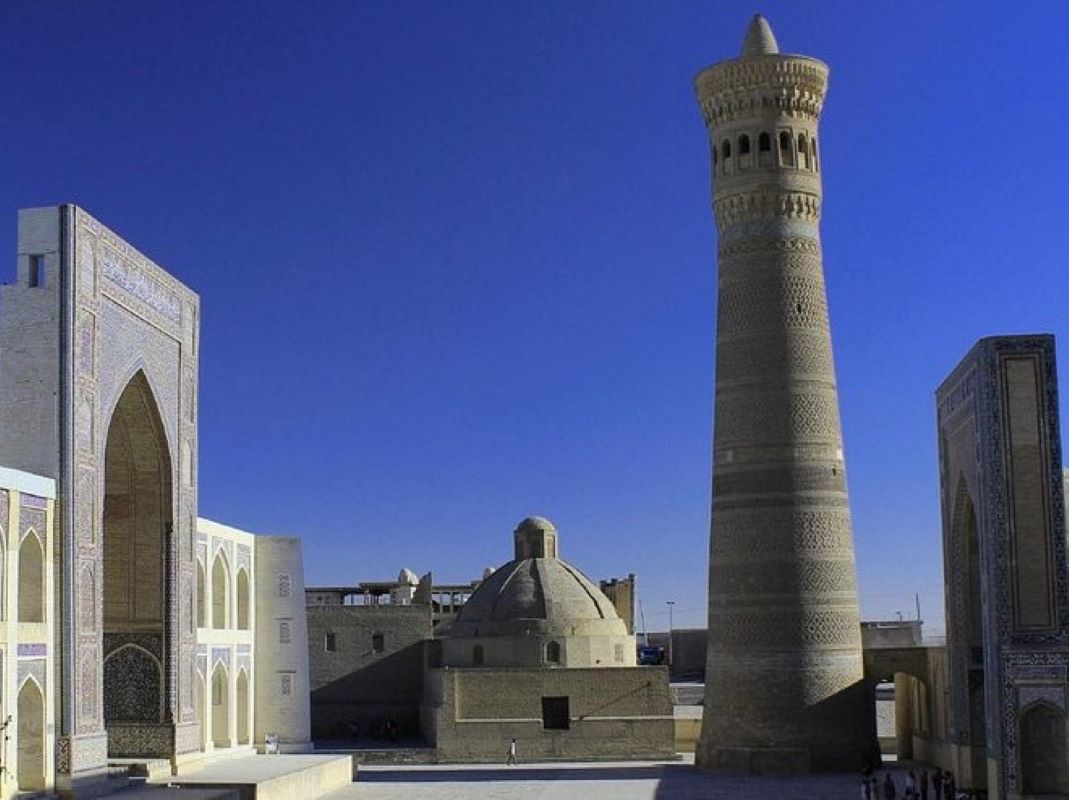 Great Minaret of the Kalon. Uzbekistan