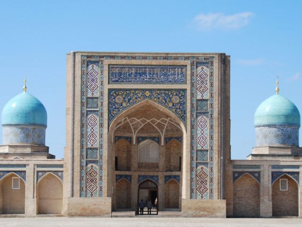 tour to Hazrati Imam Square. Tashkent.