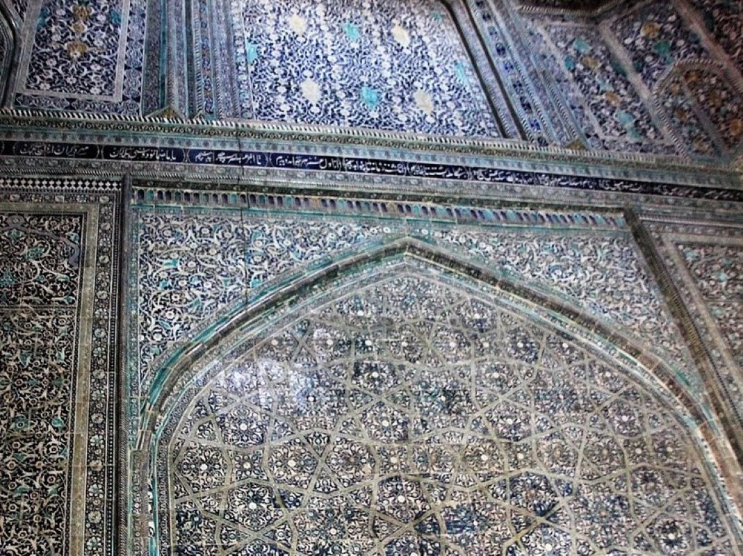 The Pakhlavan Makhmud Mausoleum, a magnificent architectural masterpiece nestled within the ancient city walls of Khiva, Uzbekistan