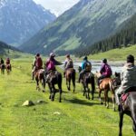 Horse riding in Kyrgyzstan