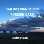 Car insurance for foreign cars