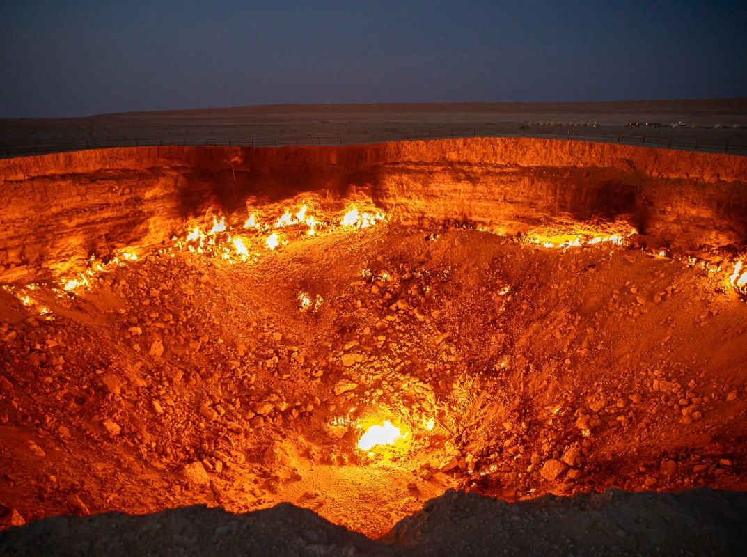 photo of Darvaza Gas Crater