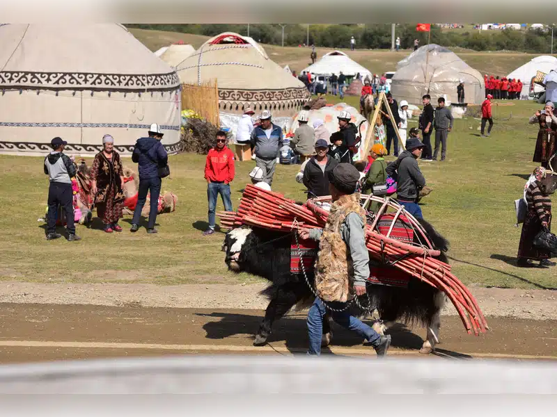 yurt stay tours, travel in Kyrgyzstan, nomad world games