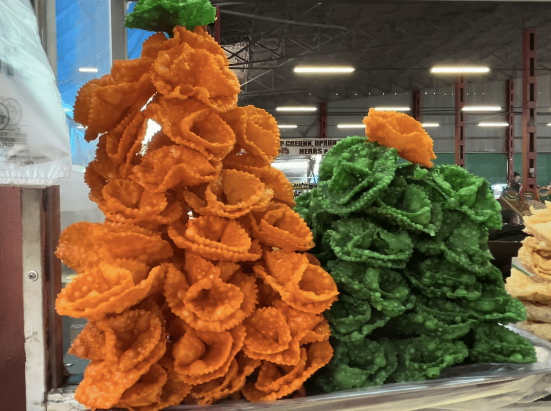 Tour to Osh bazaar Bishkek. Travel Bishkek with Nomads Life