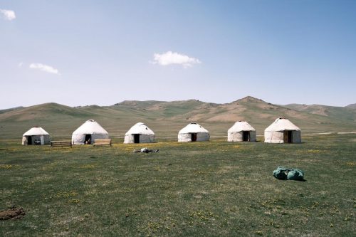 Yurts in Son Kol, horse riding tour, horse back riding in Kyrgyzstan
